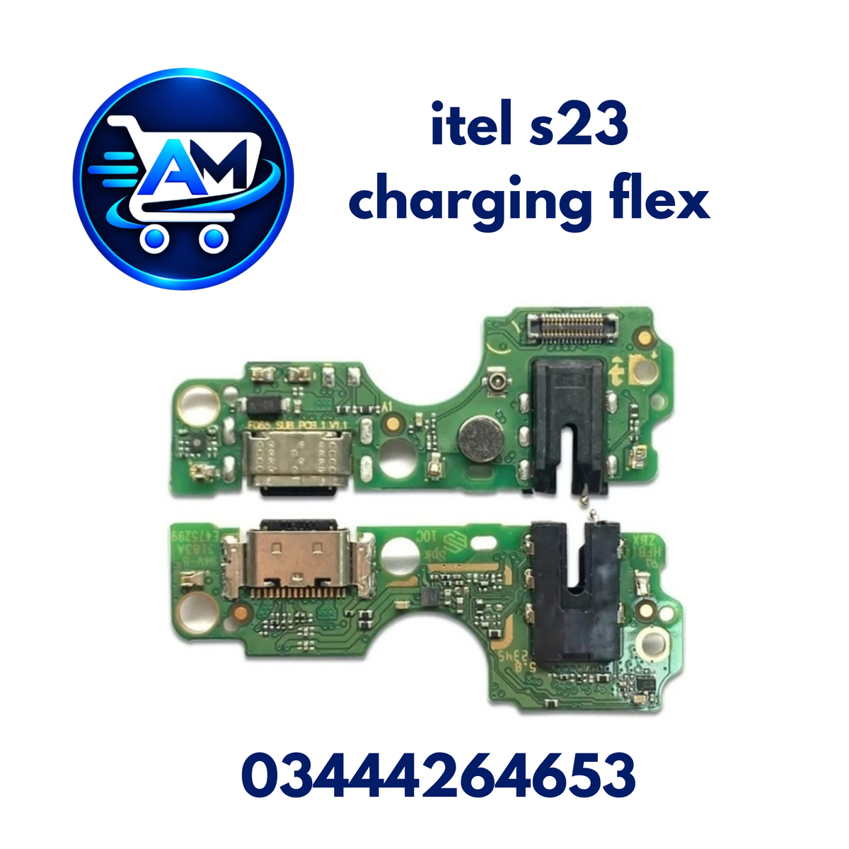 itel S23 Charging Flex – USB Charging Port Replacement