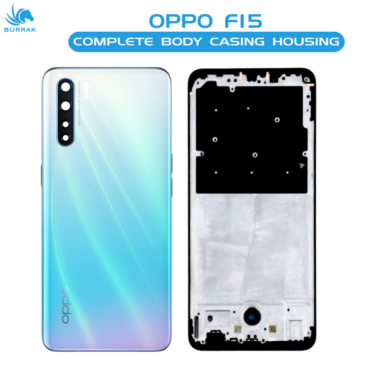 Oppo F15 Complete Body Casing Housing All Colours