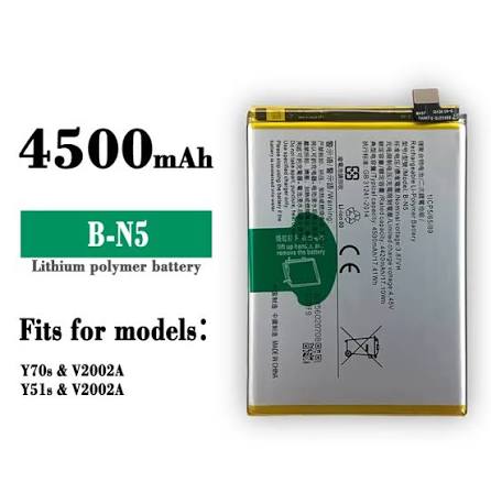 Vivo Y51s B-N5 4500mAh replacement battery